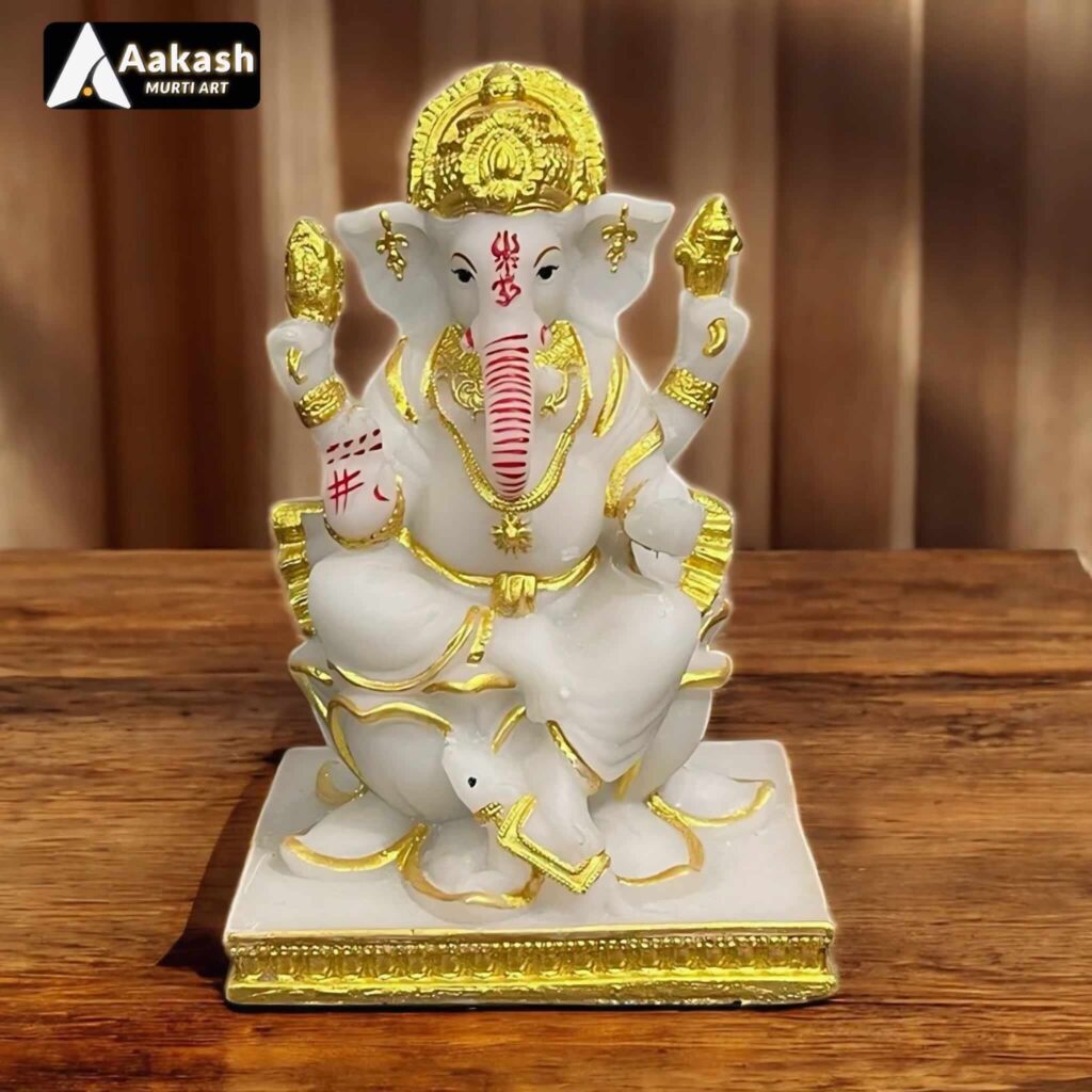 Ganesh Ji Marble Murti