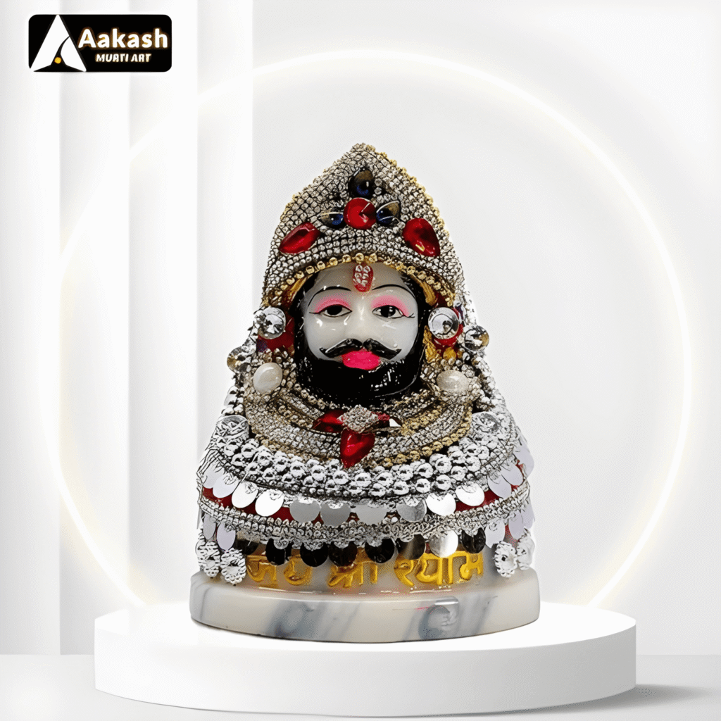 Khatu Shyam Ji Marble Murti