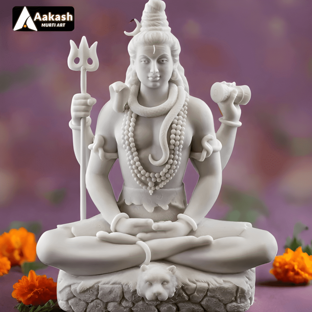Shiv Ji Marble Murti